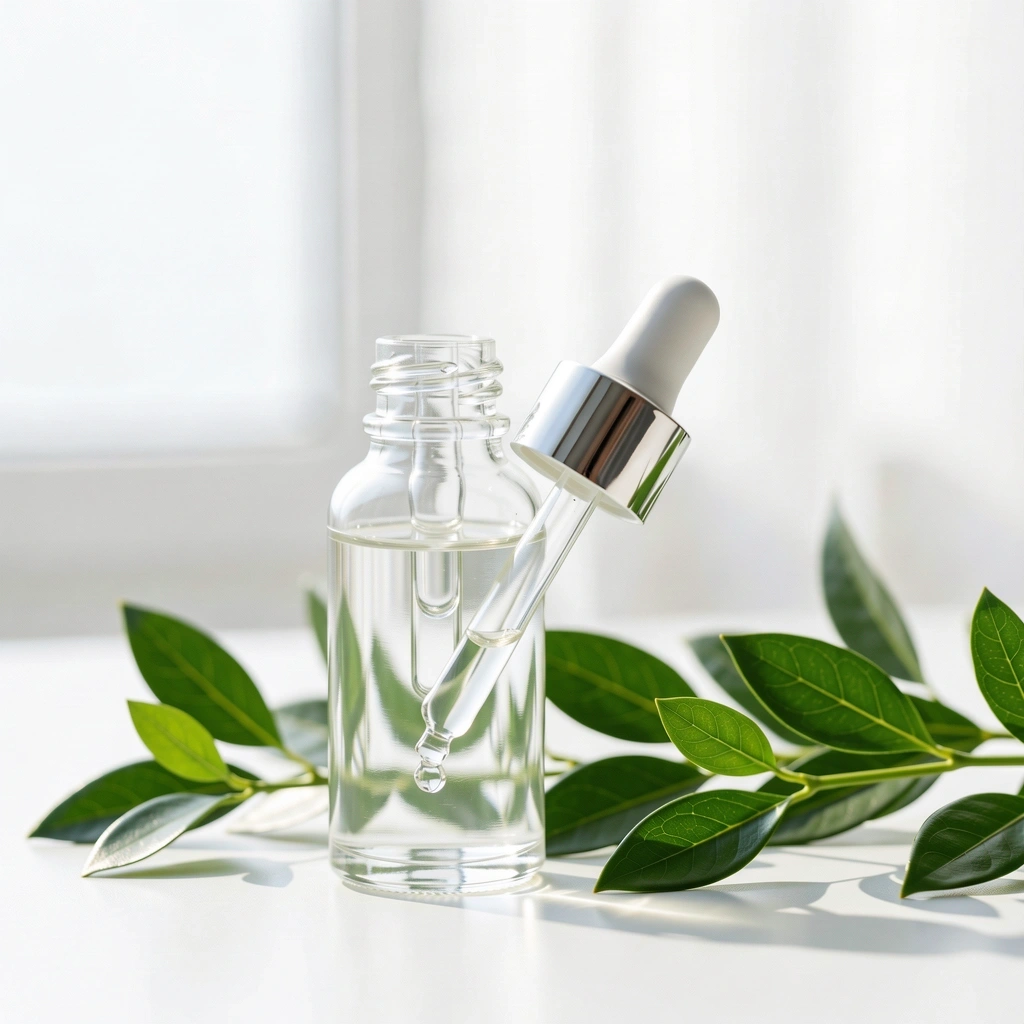 Natural skincare and wellness focus